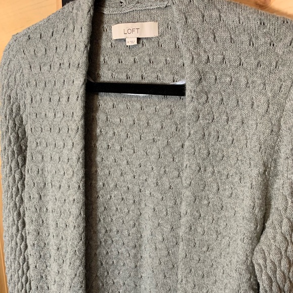 Knit Cardigan Sweater with Pockets - Picture 2 of 5